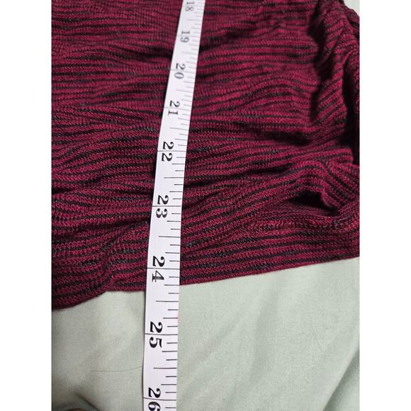 Maurices XS maroon and black striped shirt new with tags - Picture 10 of 10